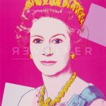 Andy Warhol Screenprint Queen elizabeth