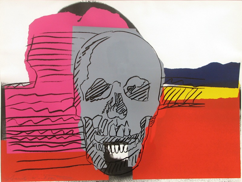 Andy Warhol Skull 159