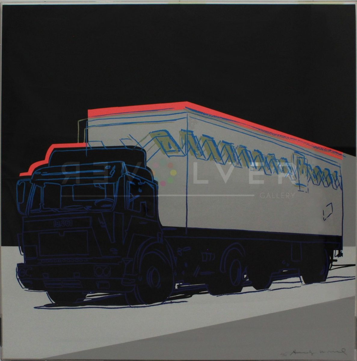 Andy Warhol Truck 360 framed