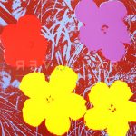 Andy Warhol Screenprint Flowers