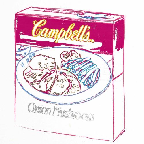 Andy Warhol – Campbells Soup Box Onion Mushroom jpg