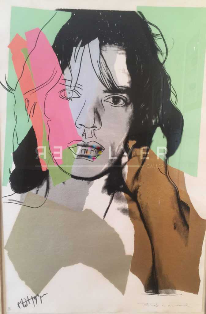 Andy Warhol - Mick Jagger F.S. II 140 jpg