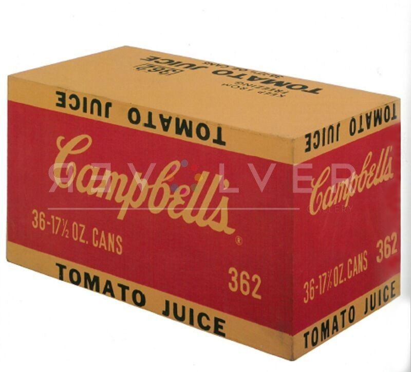Campbell's Tomato Juice Box by Andy Warhol