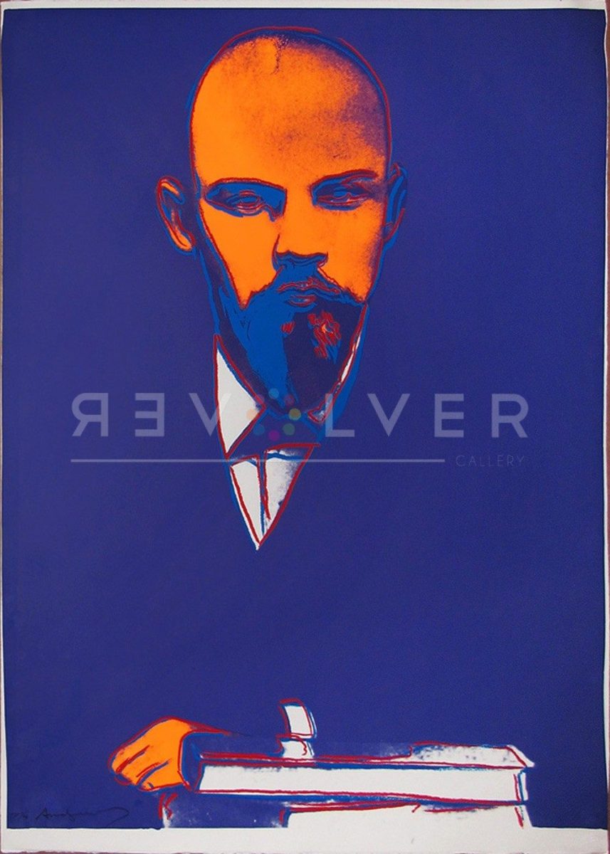 Lenin Trial Print 402 by Andy Warhol