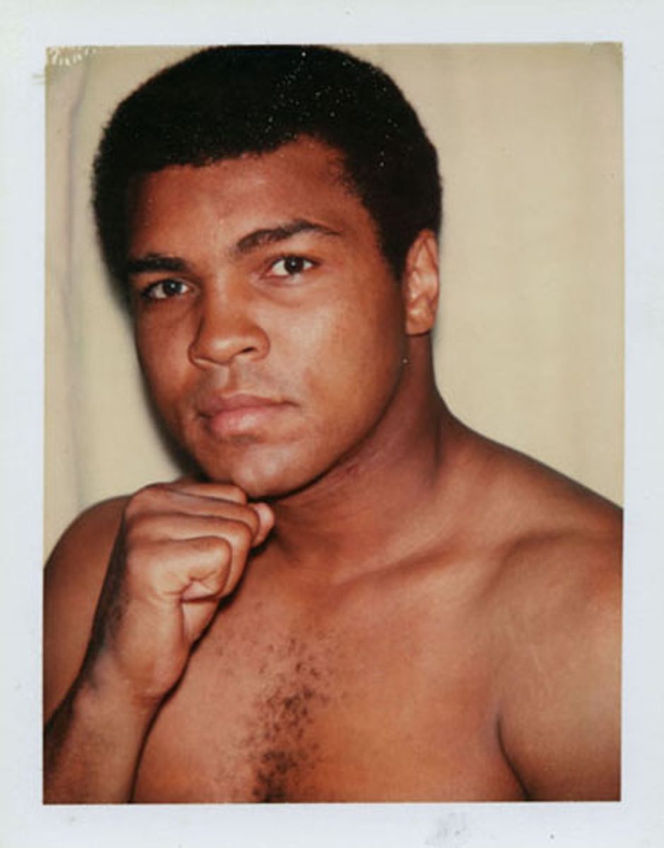Warhol’s Muhammad Ali 182 polaroid
