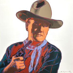 John Wayne (Unique) by Andy Warhol
