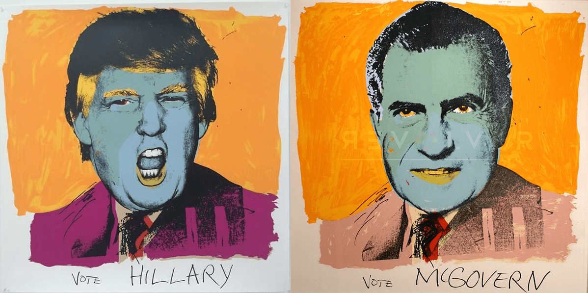 Artist, Deborah Kass, Creates Anti-Trump Art in the Style of Warhol's ...