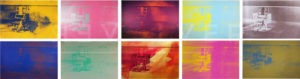 The Electric Chair Screenprints by Andy Warhol