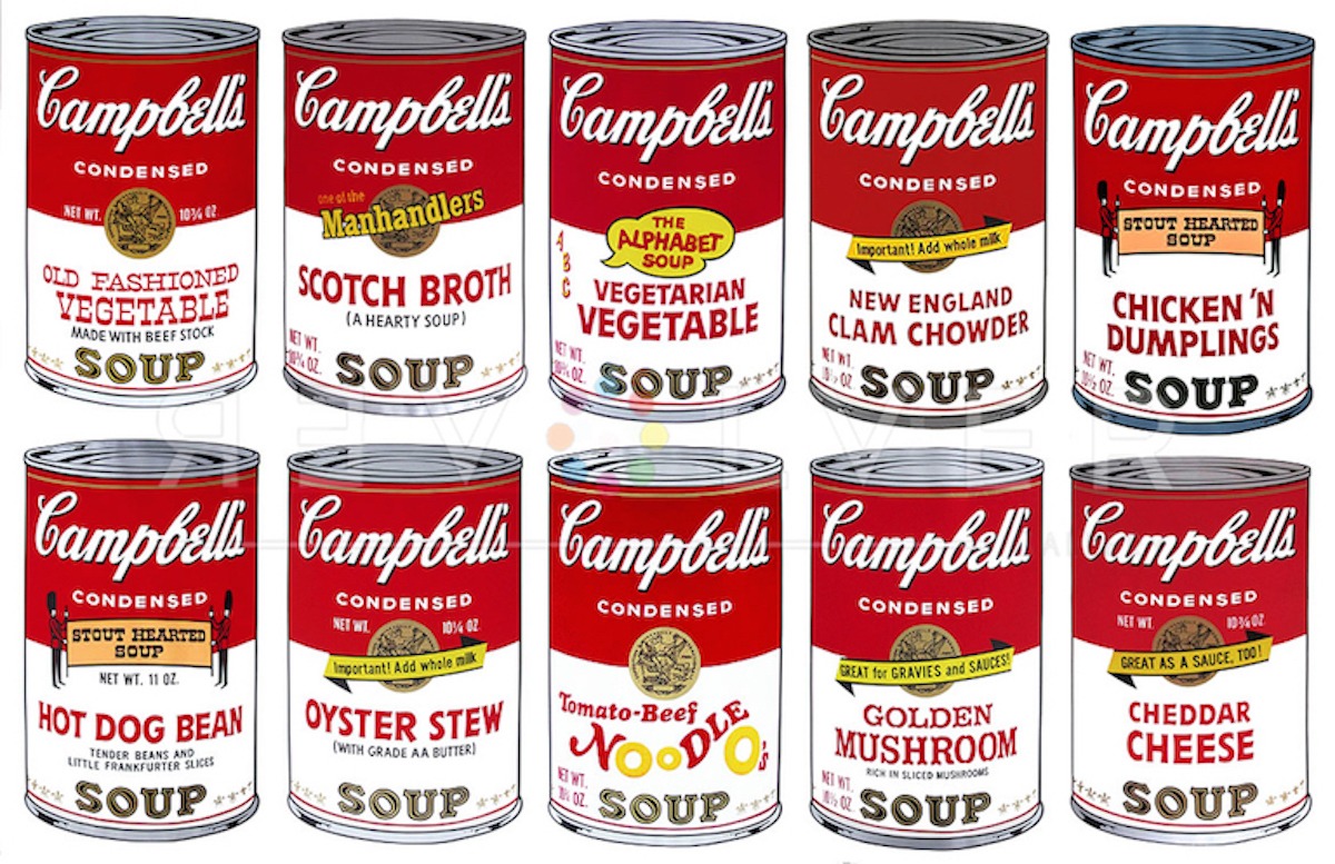 Andy Warhol - Campbell's Soup II Complete Portfolio jpg