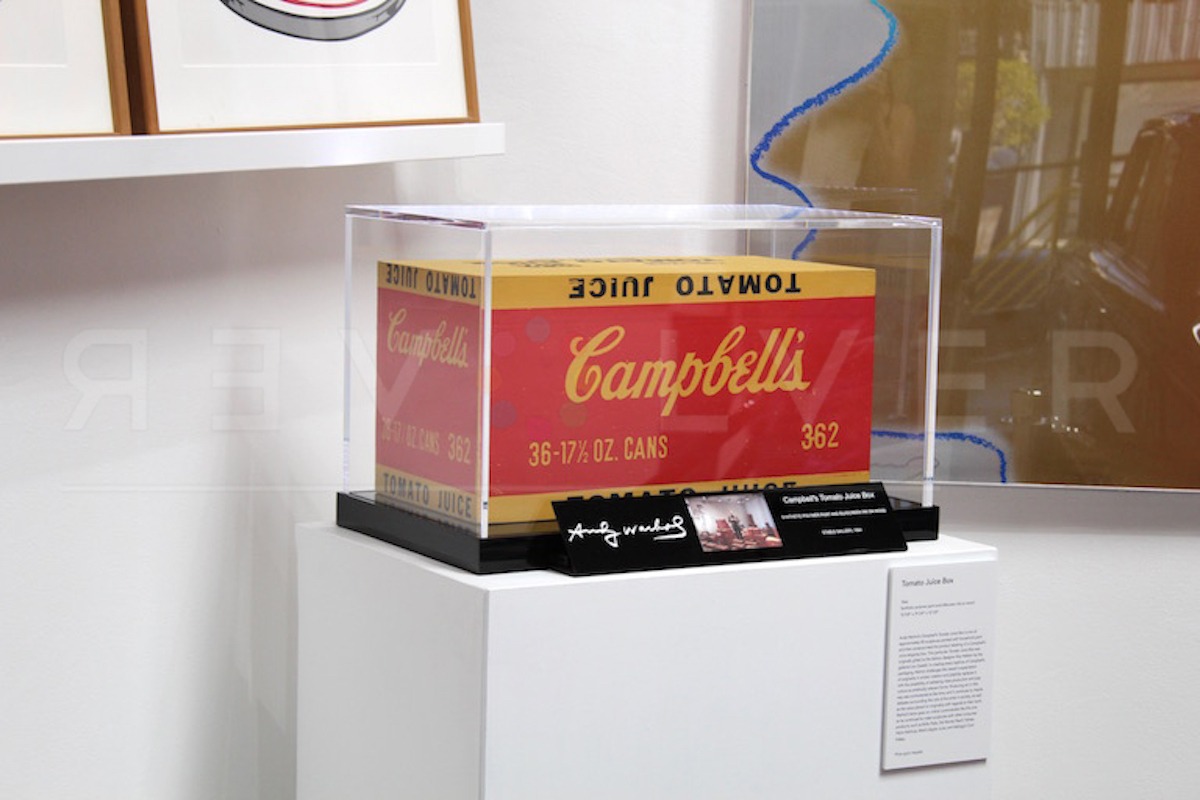 Andy Warhol - Tomato Juice Box in situ jpg
