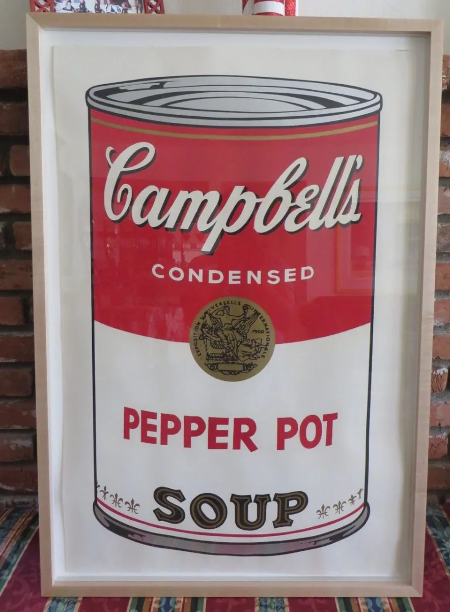 Andy Warhol - Pepper Pot F.S. II 51 framed jpg