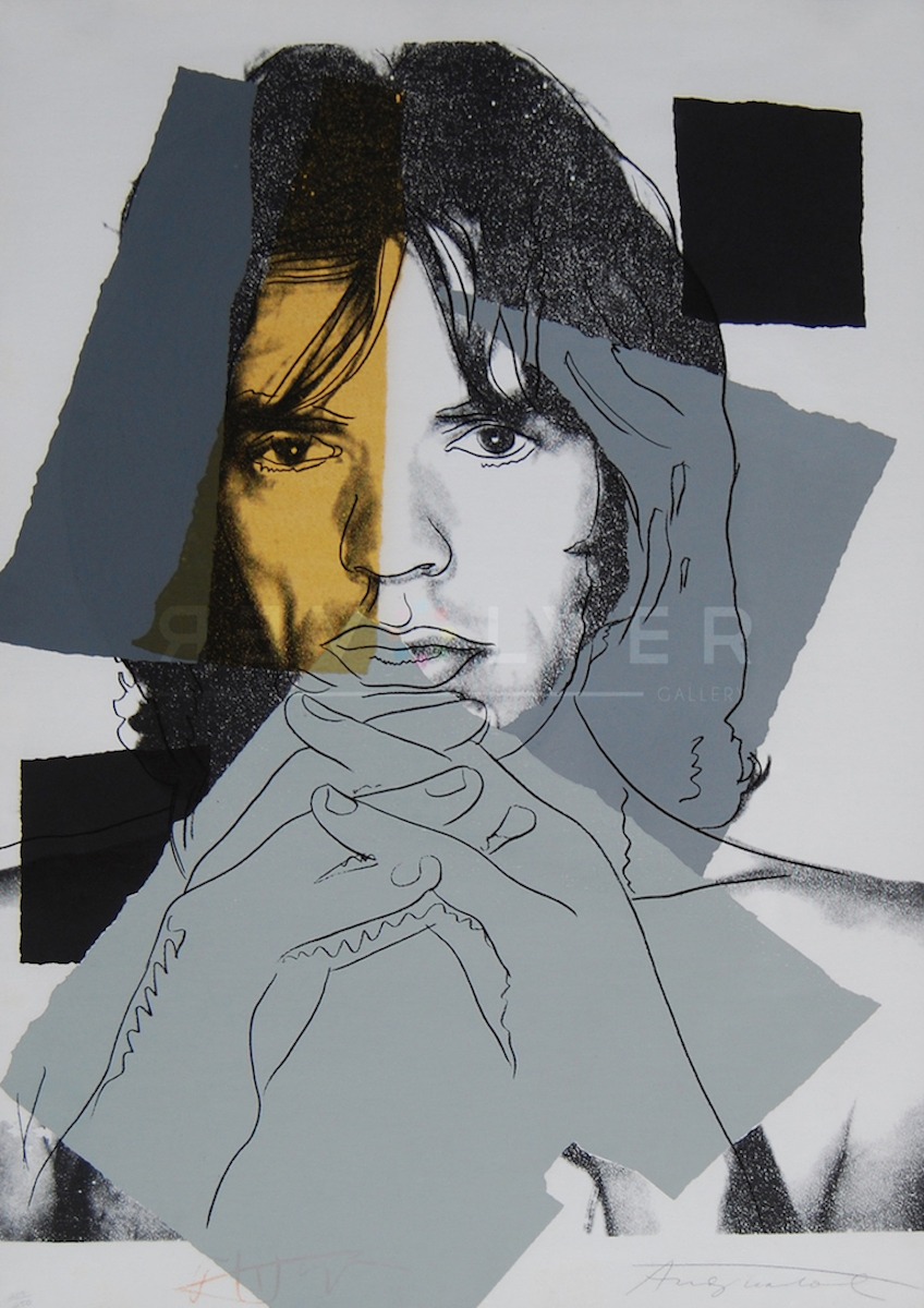 Andy Warhol - Mick Jagger F.S. II 147 jpg