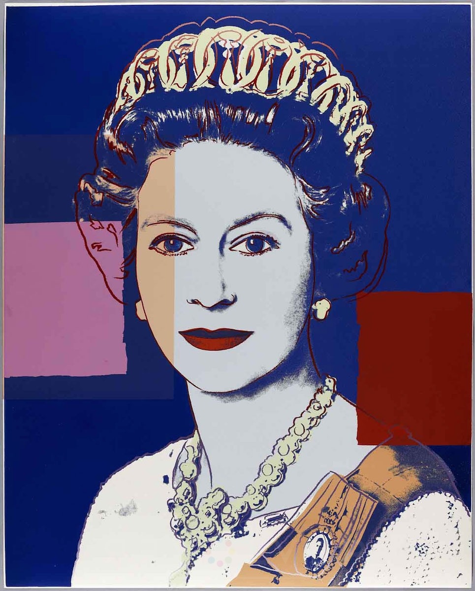 Andy Warhol - Queen Elizabeth 337 jpg