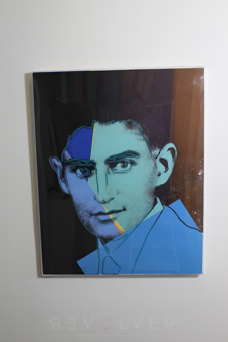 Andy Warhol - Franz Kafka F.S. II 226 framed jpg