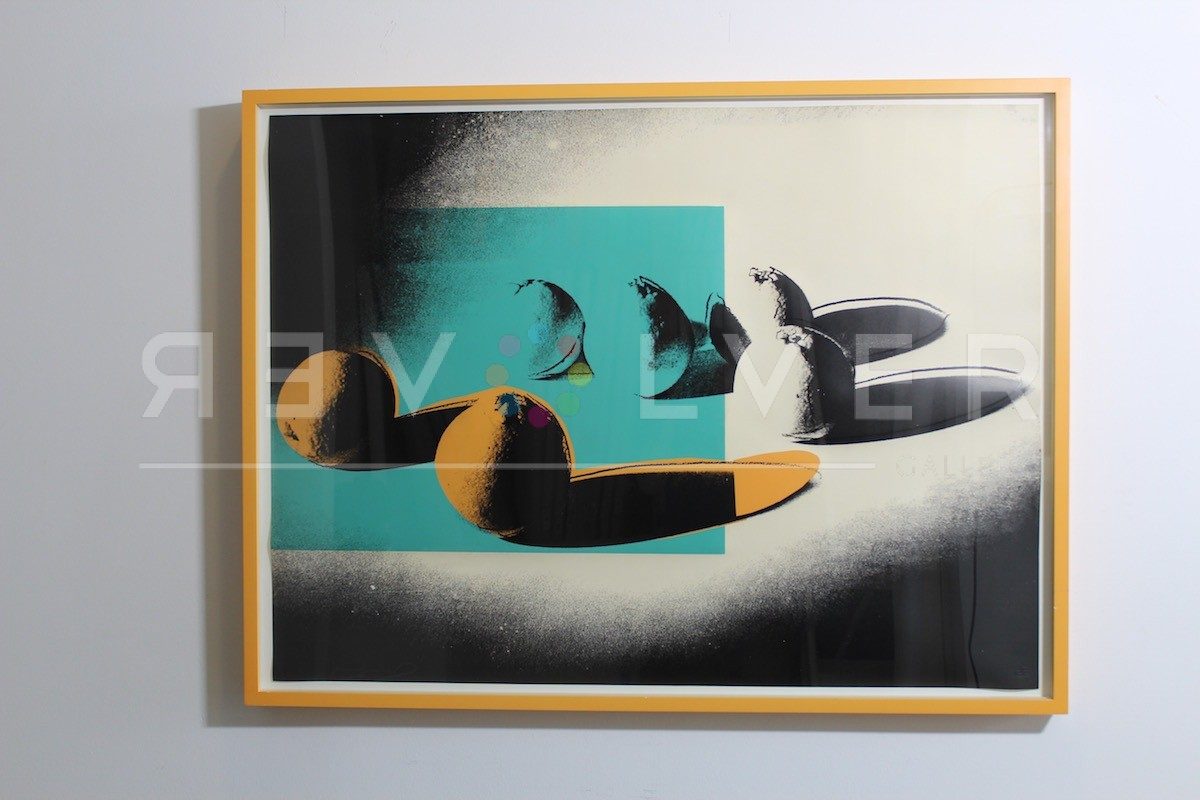 Andy Warhol - Space Fruit:Oranges F.S. II 197 framed jpg