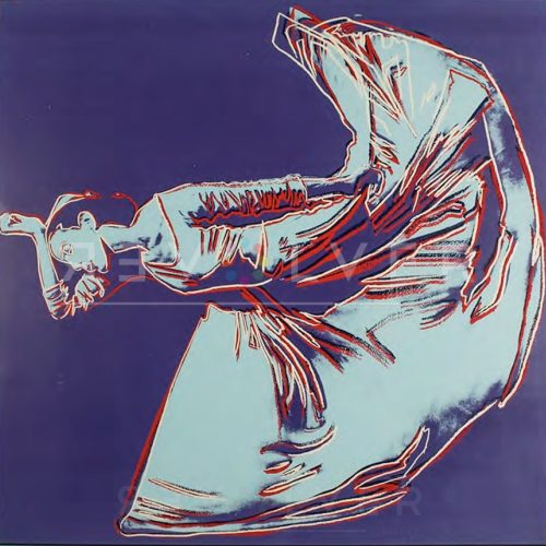 Andy Warhol - Letter to the World (The Kick) unique framed jpg