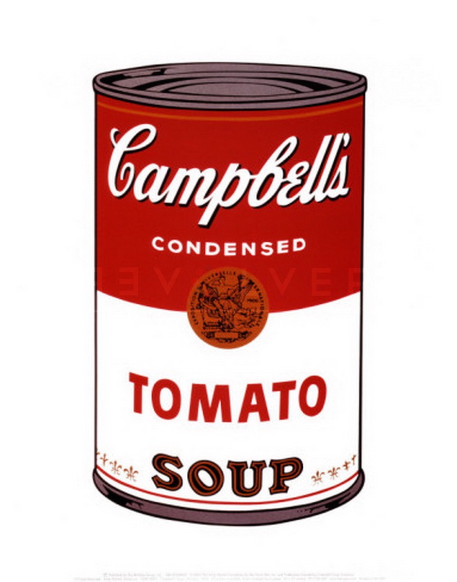 Kidrobot Andy Warhol Soup Can Series 1 Money Balloon 3" Campbell's Tomato 