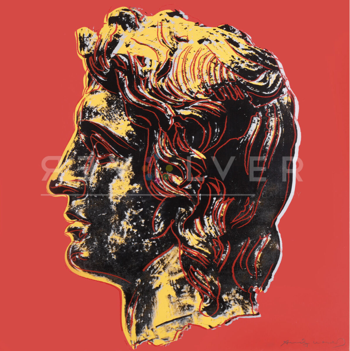 Alexander The Great 292 by Andy Warhol