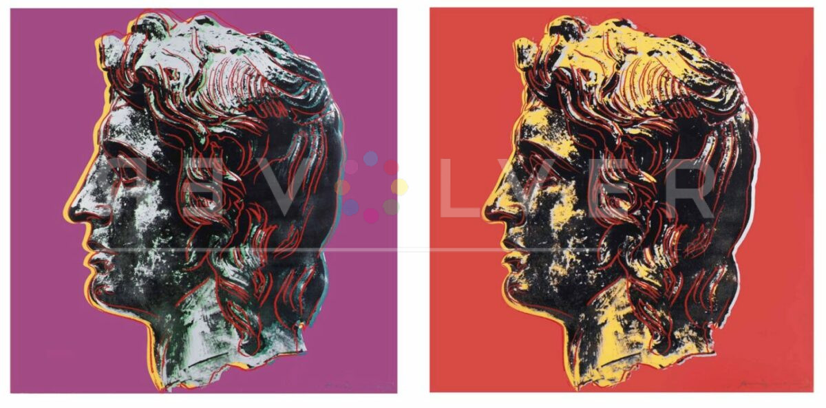 Alexander The Great Complete Portfolio by Andy Warhol