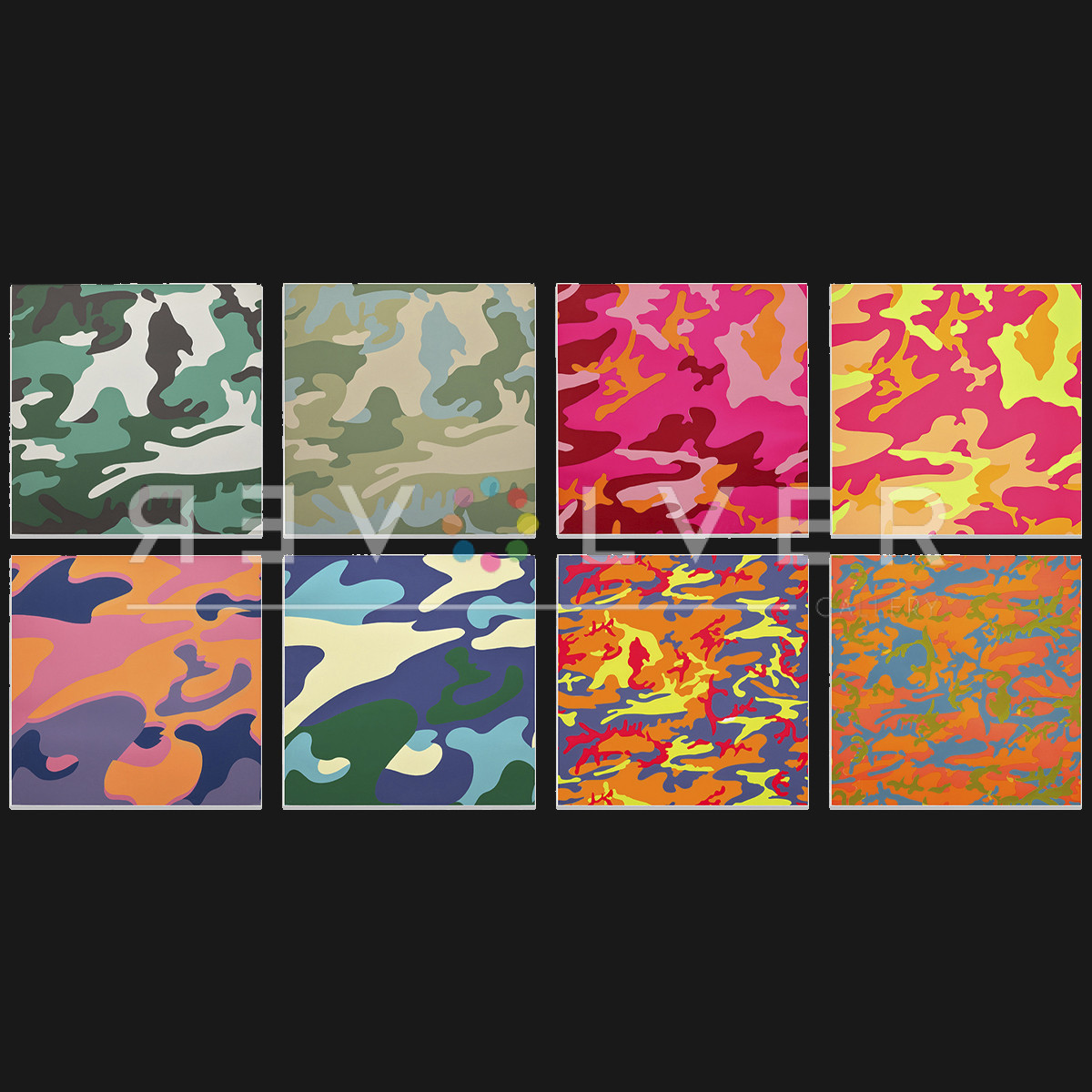 Camouflage Complete Portfolio by Andy Warhol