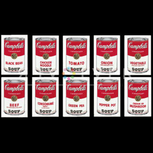 Campbells Soup Cans I Complete Portfolio by Andy Warhol