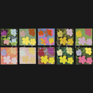Flowers Complete Portfolio by Andy Warhol