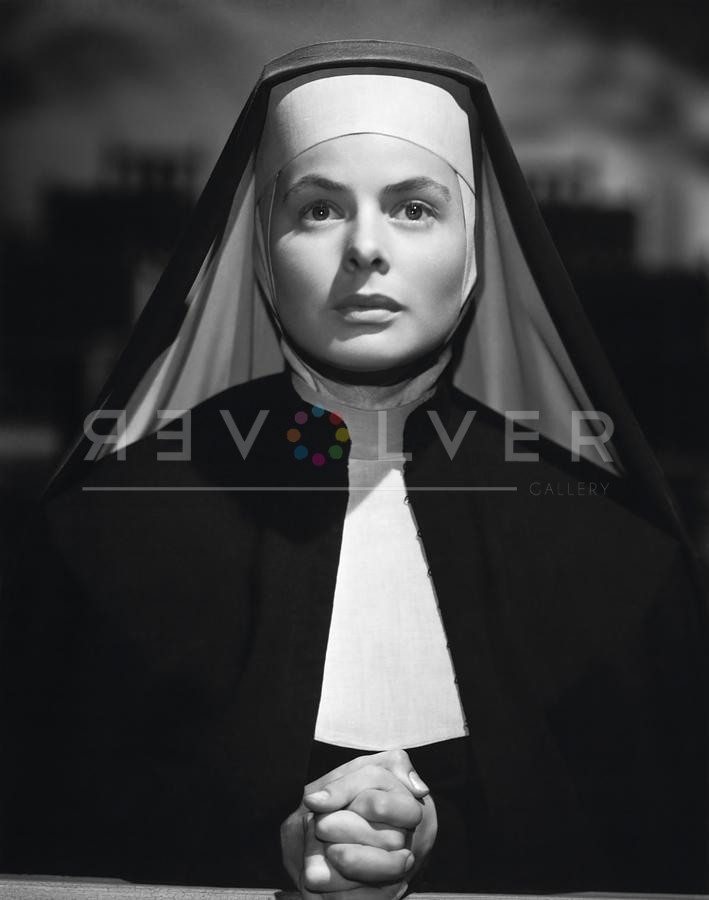 Ingrid Bergman as The Nun in the movie " The Bells of St. Mary's"