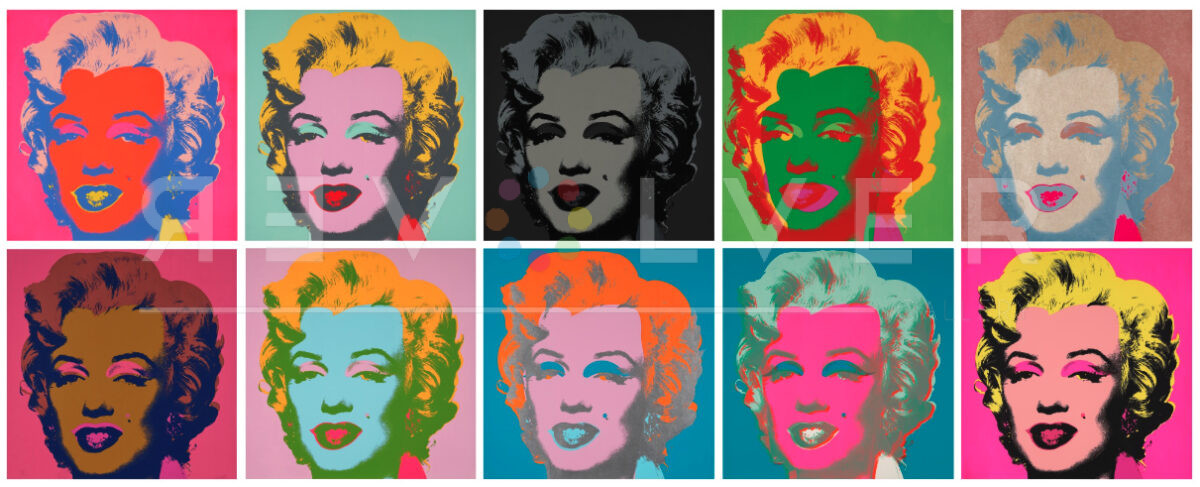 Marilyn Monroe Complete Portfolio by Andy Warhol - Revolver Gallery