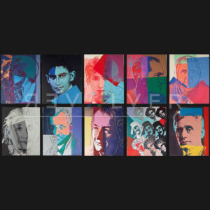Ten Jews Complete Portfolio by Andy Warhol