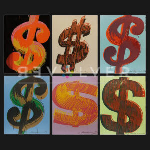 Dollar Sign 1 Complete Portfolio by Andy Warhol copy