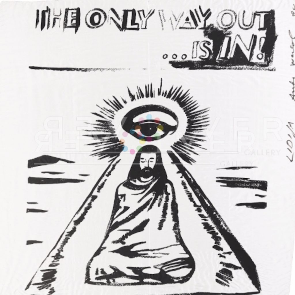 Picture of The Only Way Out Is In (FS IIIA.55), 1984, stock version, by Andy Warhol, 1984, stock version, by Andy Warhol