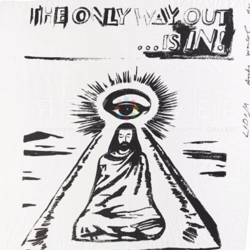 Picture of The Only Way Out Is In (FS IIIA.55), 1984, stock version, by Andy Warhol, 1984, stock version, by Andy Warhol