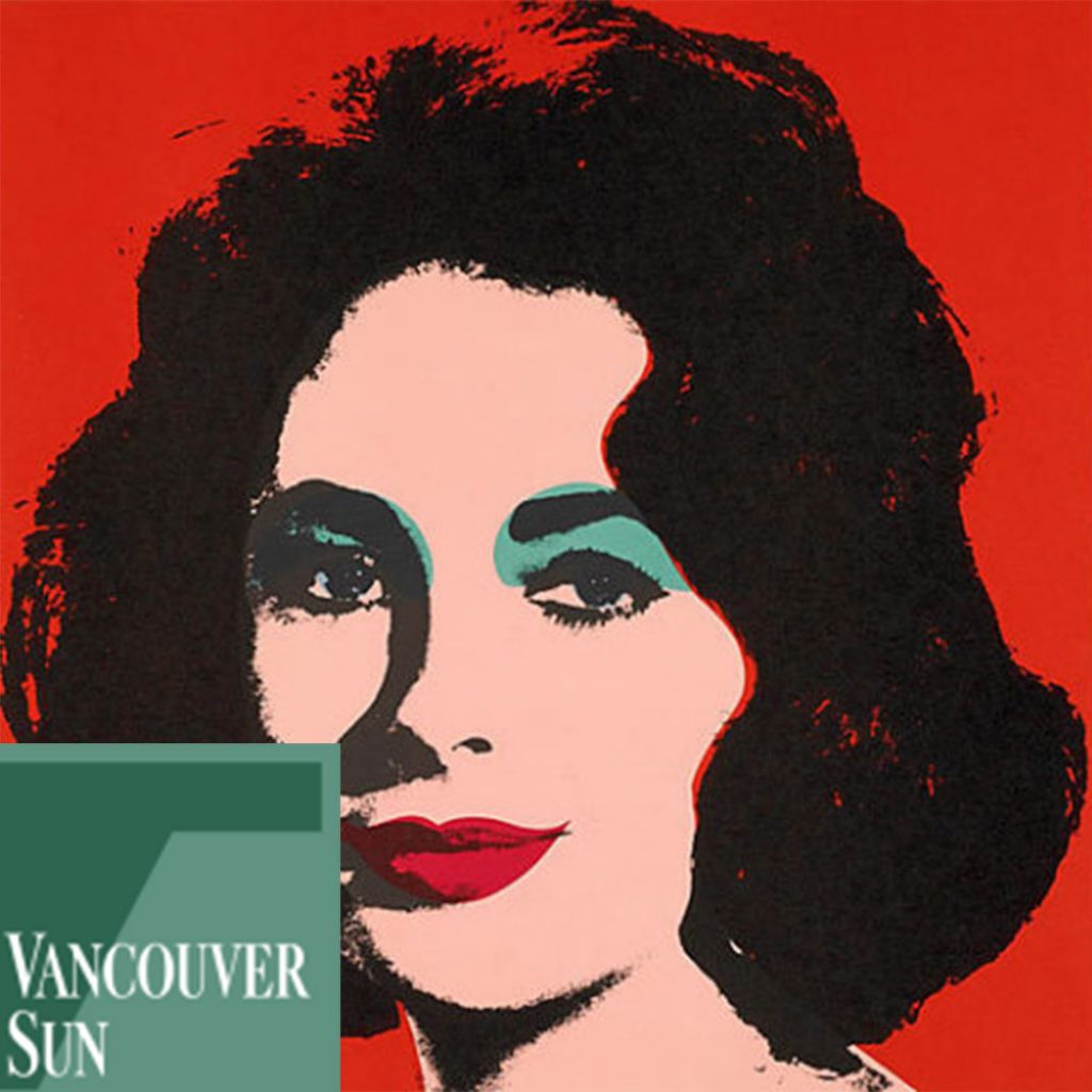 Picture of Vancouver Sun, 2015, stock version, by Andy Warhol