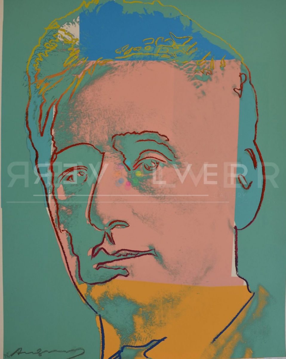 Stock photo of Louis Brandeis 230 (Trial Proof) by Andy Warhol from 1980.