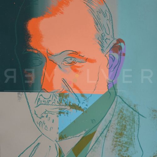 Picture of Sigmund Freud (FS II.235) (Trial Proof), 1980, stock version, by Andy Warhol