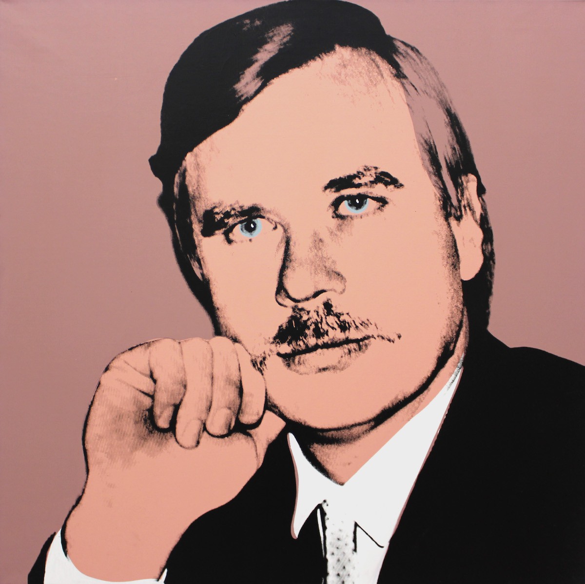 Picture of Stock Michael Otto (Unique), Society Portraits, Socialites, 1980, by Andy Warhol.