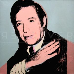 Picture of Stock Jack Tanzer (Unique), 1980, Society Portraits, Socialites, by Andy Warhol.