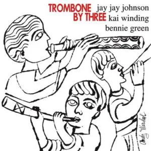 Andy Warhol's cover for "Trombone By Three"