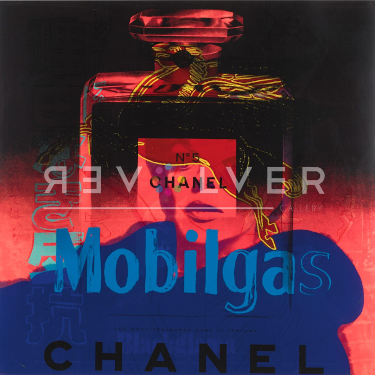 Ads: Chanel / Rebel / Mobil / Blackglama - Andy Warhol