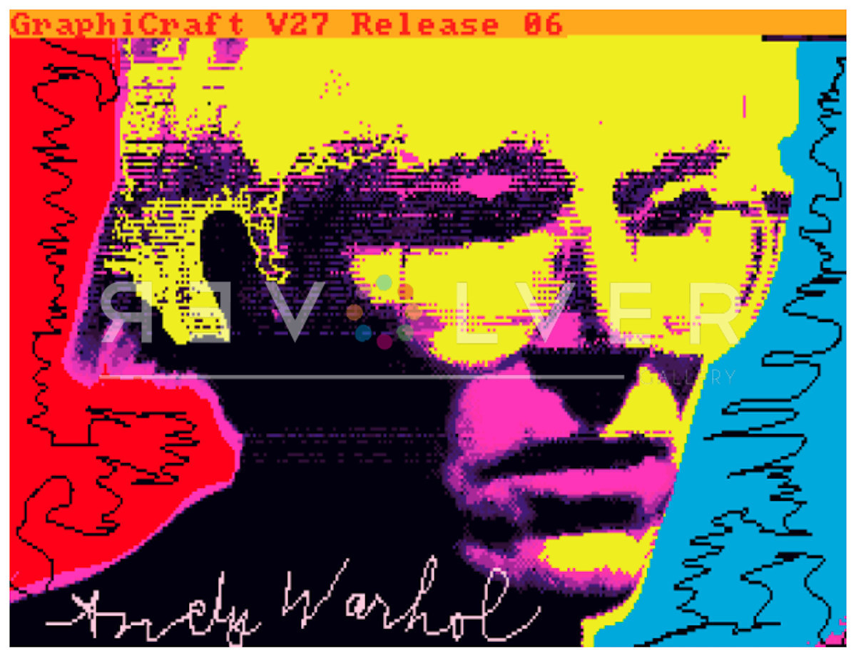 Andy Warhol NFT: Untitled (Self-Portrait)
