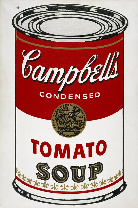 Andy Warhol, Campbell's Soup Can (Tomato) (Shopping Bag) (1964), Available for Sale