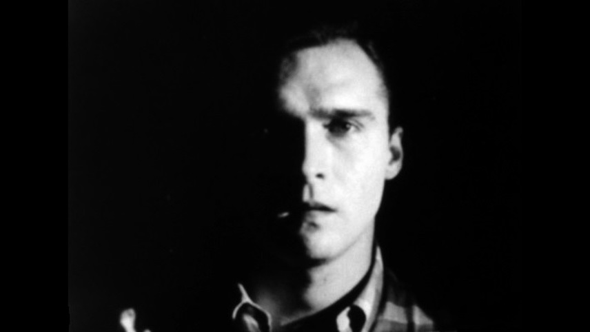 Joe Campbell in one of Andy Warhol's Screen Tests