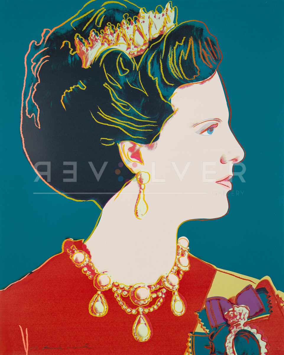 Queen Margrethe II 343 (Royal Edition) by Andy Warhol
