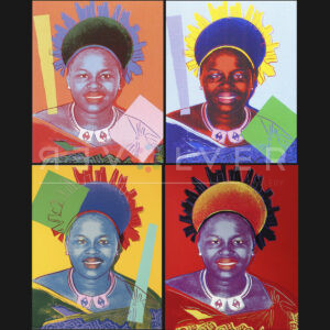 Queen Ntombi Twala Complete Portfolio by Andy Warhol