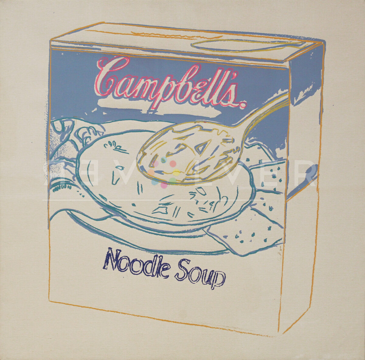 Stock image for Campbell's Noodle Soup Box.