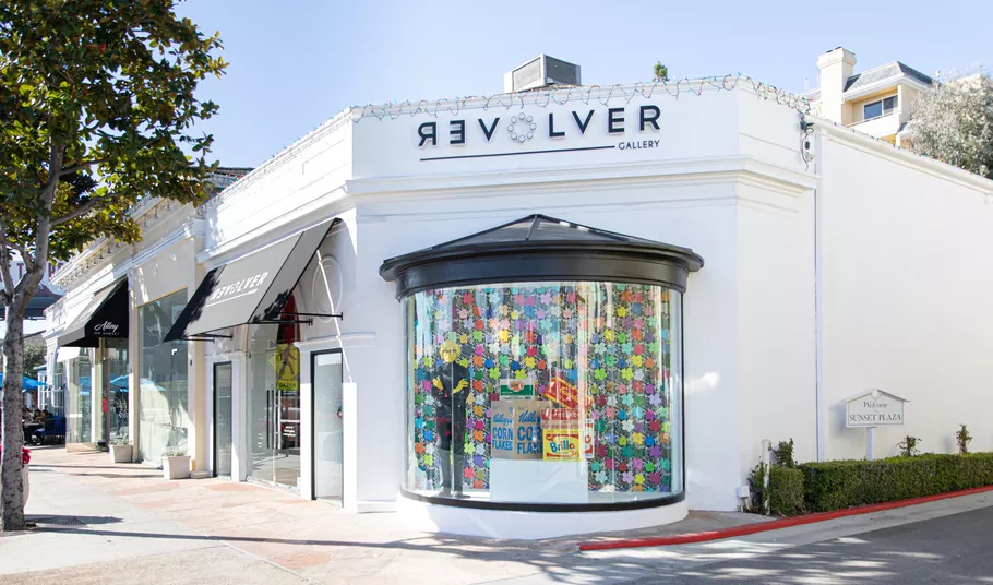Exterior view of Revolver Gallery in West Hollywood