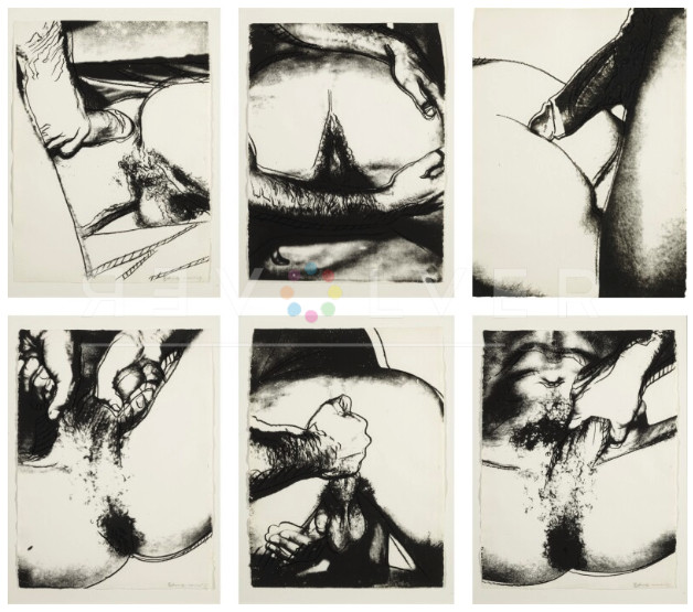 Sex Parts Complete Portfolio by Andy Warhol