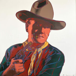 John Wayne (Unique) by Andy Warhol