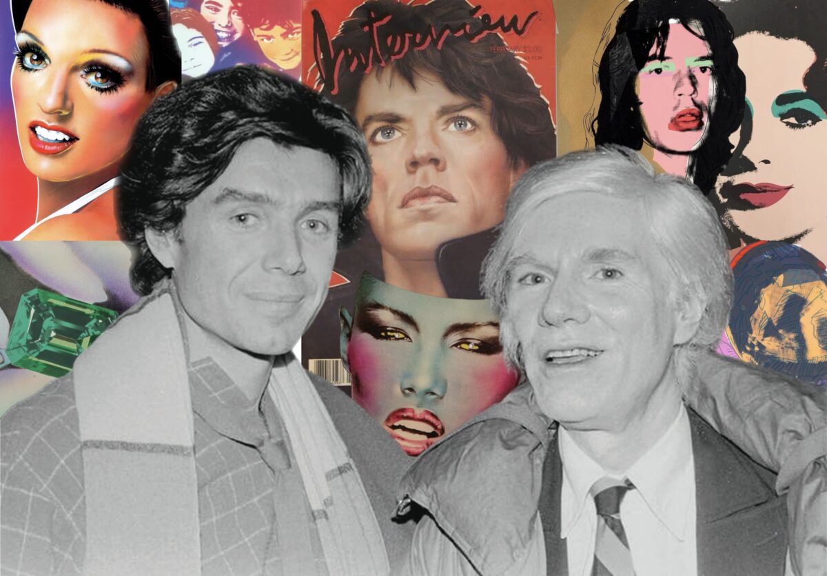 A collage of Warhol and Bernstein 