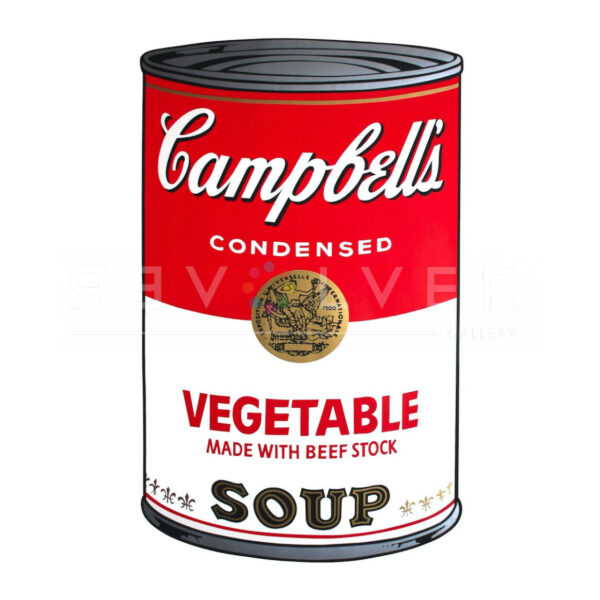 The Campbell's Soup I: Vegetable Soup print by Andy Warhol.